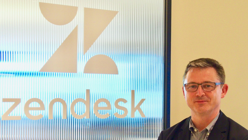 写真：米Zendesk製品事業統括本部長のエイドリアン・マクダーモット（Adrian McDermott）