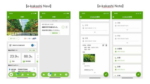 農業IoT「e-kakashi（イーカカシ）」のデータ分析用アプリケーション