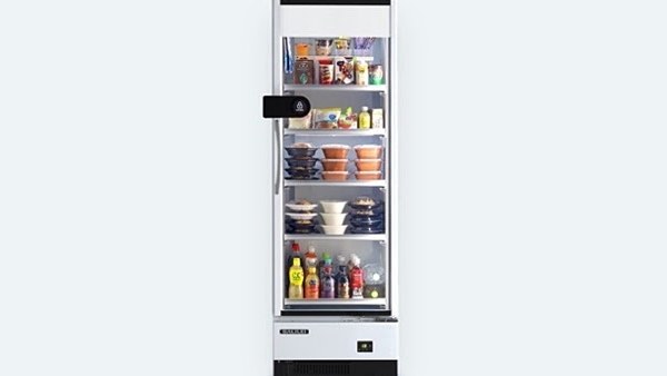 無人販売・室外用販売什器 リモートで運用状況を管理できる無人販売機、NTTドコモが実証実験