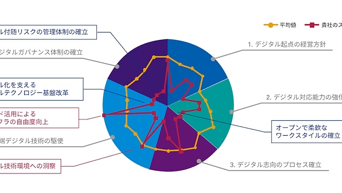 DXの推進状況を可視化する成熟度の診断サービス、KPMG