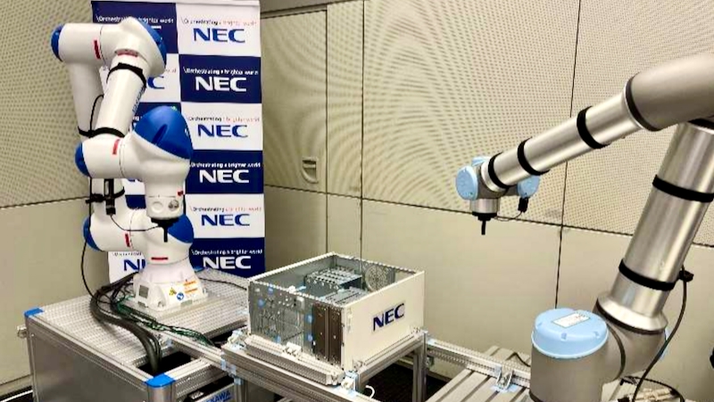 矢崎総業、産業用ロボの動作プランをAIで自動生成するシステムをNECと